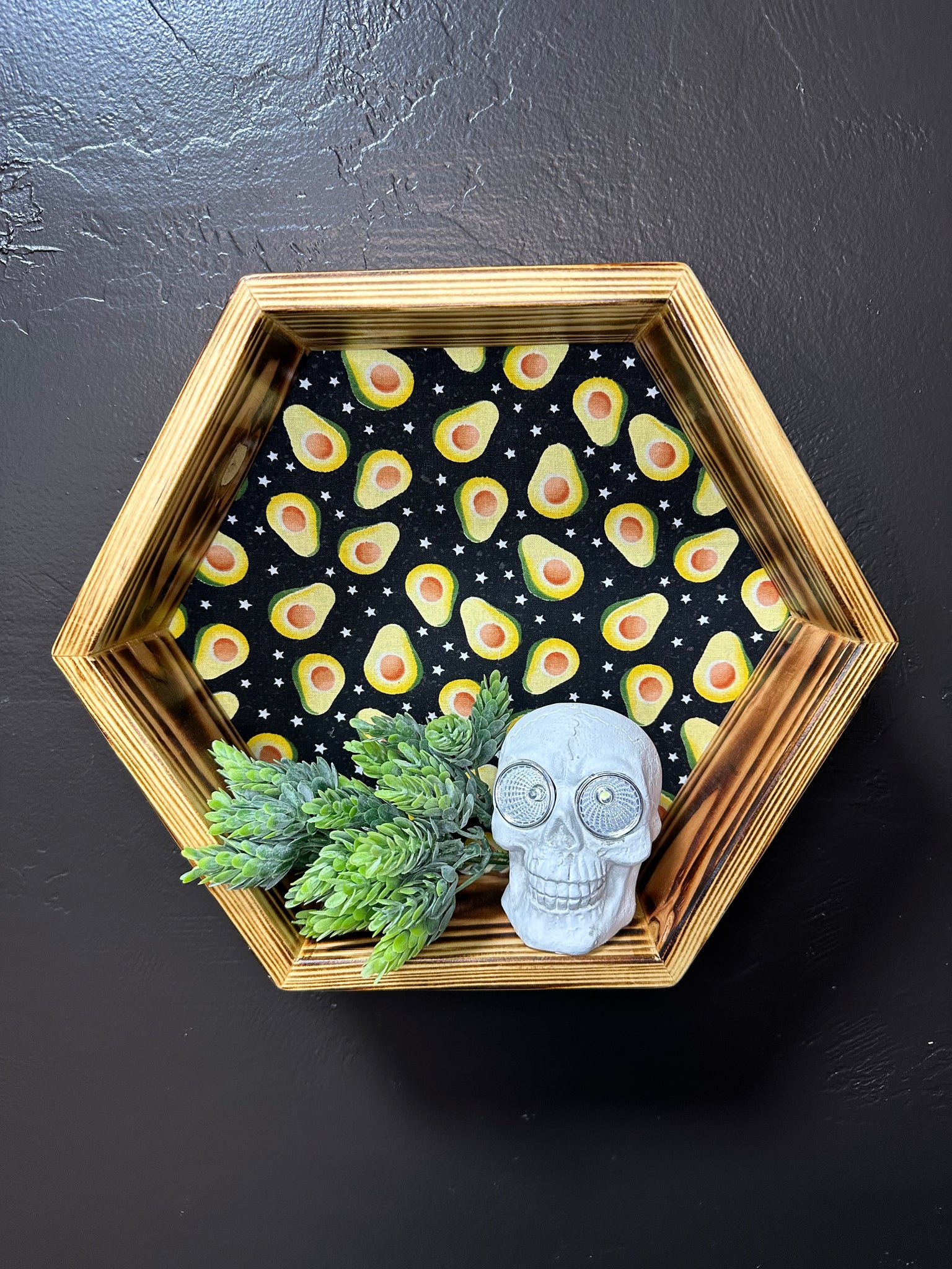 Handcrafted Hexagon Shelf