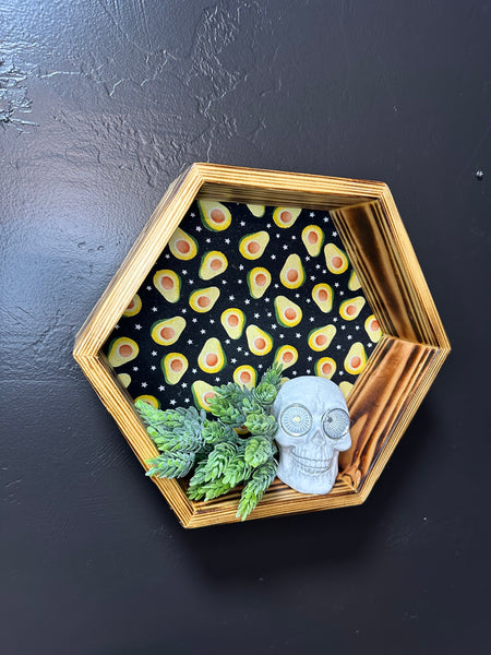 Handcrafted Hexagon Shelf