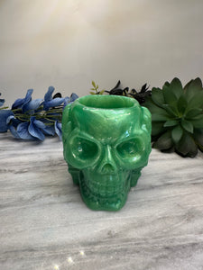 Hear no evil skull dish