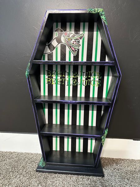 Beetlejuice Coffin Bookshelf