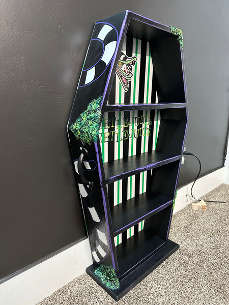 Beetlejuice Coffin Bookshelf