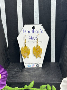 Fish dangle earrings