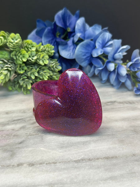 Heart shaped trinket box